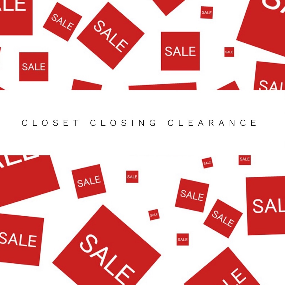 Closet Closes this Sunday!